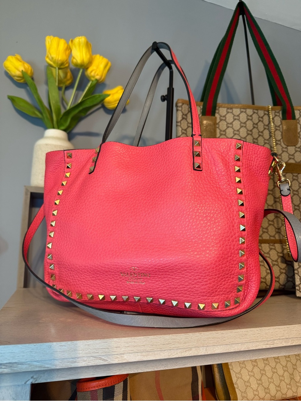 Valentino Garavani RockStud Reversible Tote